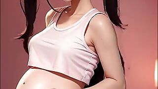 Koreanische studentin wird nach der gangbang-zuchtparty schwanger