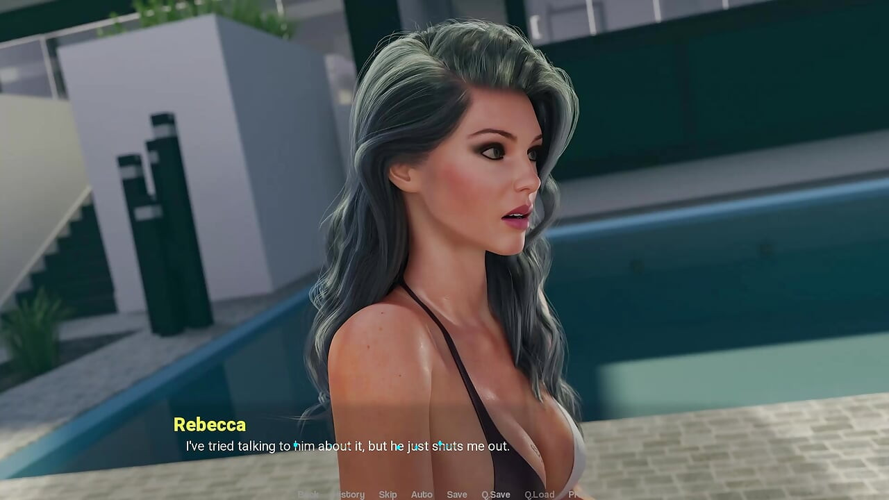 Stepson Gets Cucked by Tatoo MILF - Away From Home #27 - Animated Porn Game