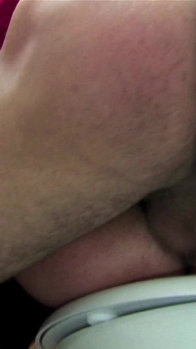Emotional moment from "Geile Brunette mit riesen Titten fickt typ auf toilette und bekommt mega Cumshot"
