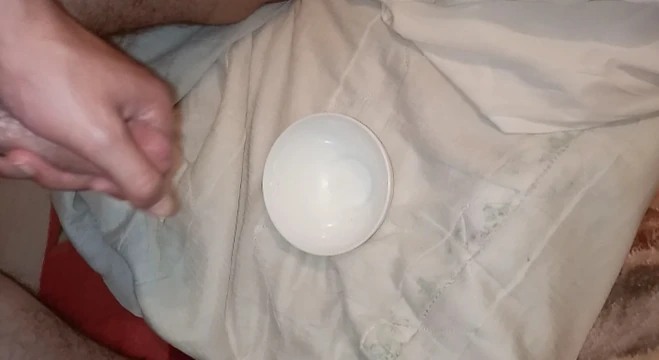 Moroccan collecting cum for a western couple