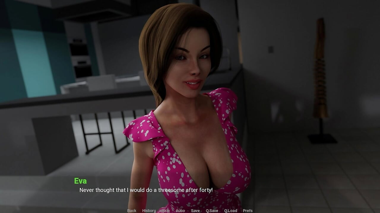 MILF zdradza trójkę - Daleko od domu # 19 - seks dla dorosłych walkthrough