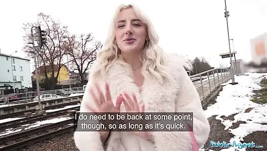 "But I'm not wearing a Bra Today" - Public Agent
