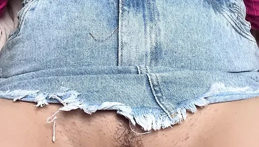 Wife enjoying hot
