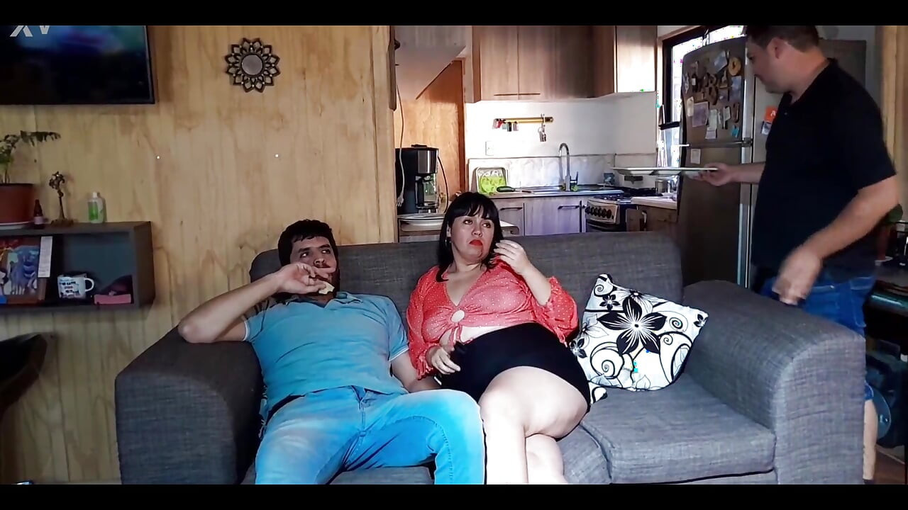 Hot Wife Fucks Her Indian Friend While Her Cuckold Husband Cooks Without Realizing It.