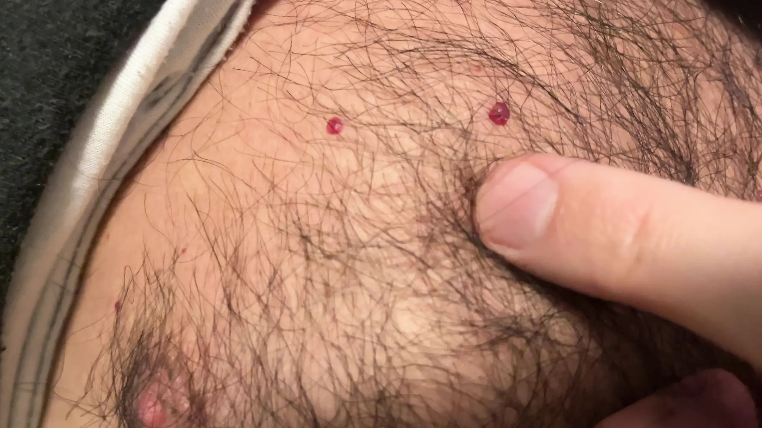 Earl Smile – Hairy Upper Body Showcase in the Bedroom