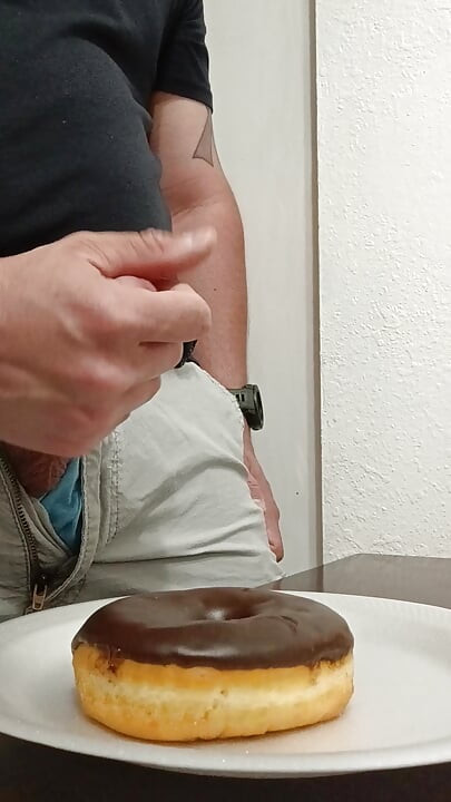 Auf einen donut kommen und ihn essen CEI-essen, bWC