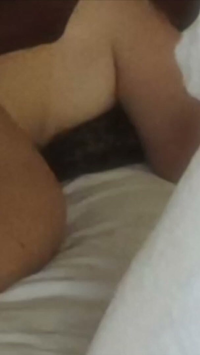 56yo Busty BBW MILF Curvy Milf Anne Marie British wife gets caught naked in bed by delivery driver at home | Clip 2