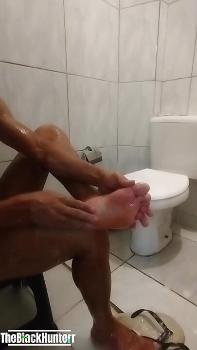 Filming Colleague in the Bathroom