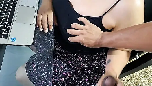 Stepmom Stops Working and Sucks My Dick