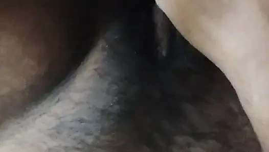 Busty bitch playing with herself and fucking herself with a cucumber