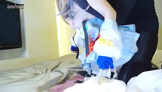 Cosplay buluşması sırrı - büyük memeli katman yoğun bir özel seansı paylaşıyor
