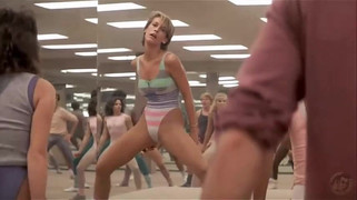 Jamie Lee Curtis Hip Thrusting