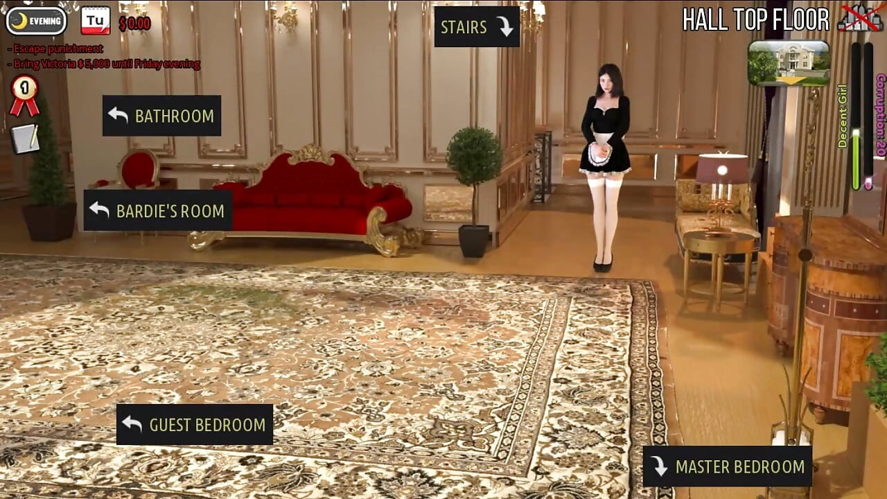 Modni posao Ep2 Dio 13 Suknja za sluškinju od loveskysan69