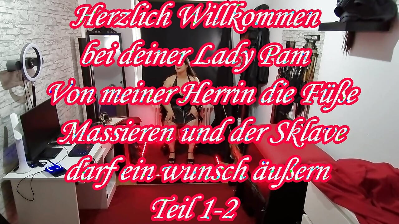 My Mistress Massages My Feet and the Slave Can Express a Wish Part 1-2.