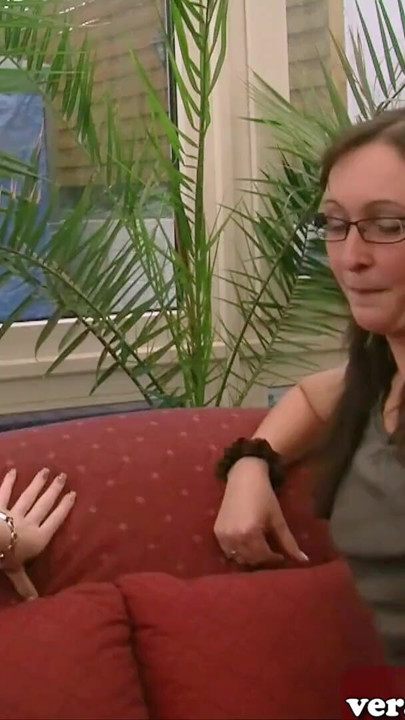 German teen lesbians try sex among stepsisters | Clip 1