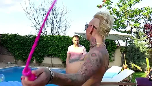 Titus Pool Party 2 - Wet Sluts Get Fucked Hard in the Pool Orgy