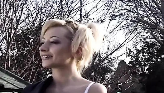 French Lesbians Having Fun Licking Outdoor