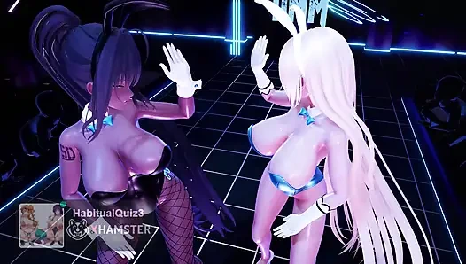 mmd r18 Karin & Asuna are the Baddest! sex dance ahegao ntr milf want to fuck hard big dilto 3d hentai