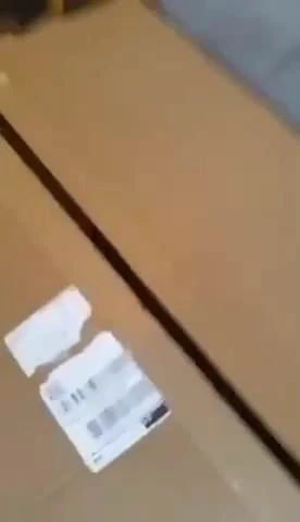 Guy open up his Israeli birthday present