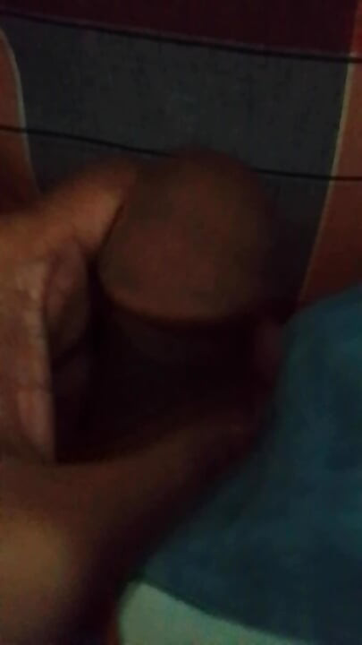 A boy enjoy his time at night alonely