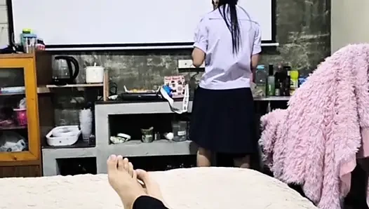 POV thailändische studentin (hinter den kulissen)