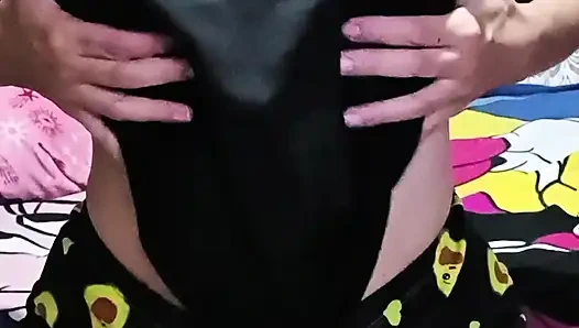 Eşim kameranın önünde mastürbasyon yaparken çok ateşli