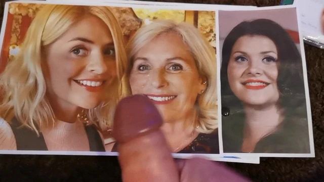 Holly Willoughby cum tribute 90