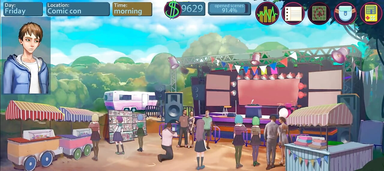 Taffy Tales V0.89.8a Bahagian 78 Seks dan Cosplay oleh Loveskysan69