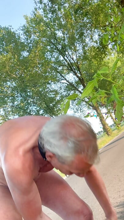 Undressing on the Public Road