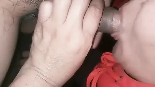 My Girlfriend's Stepmom Sucks My Dick, Oops! I Finish in Her Mouth and She Swallows It
