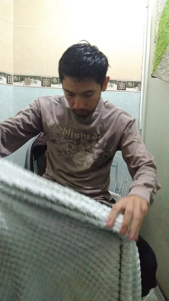 Drying My feet