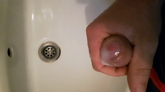 Masturbating