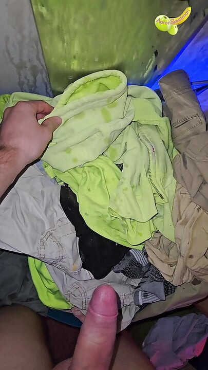 30 min Cumshot Compilation - Aaron Skeetman Shooting His Huge Loads POV with The Cum Mirror