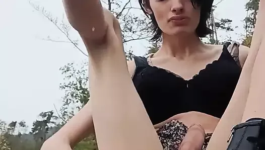 Carolina Sexy Girl so Horny Outdoor Girl Mastrubation