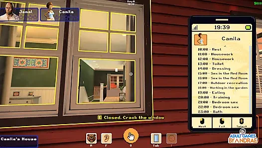 Ep4: Camila's Garden Workout - My Sexy Neighbour 2 (gameplay)