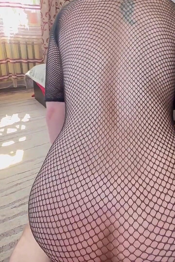 POV: Naughty Fishnet Babe Gets Fucked Hard - Rough Anal, No Limits