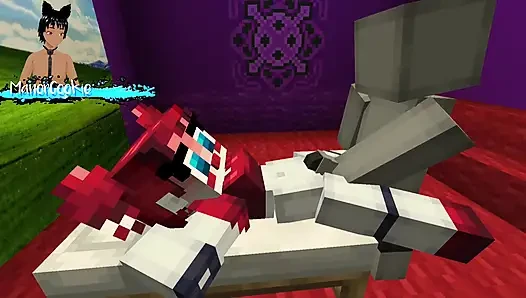 Minecraft Decor Mod FNAF - Showing off some freaky animatronics wearing some nice clothes