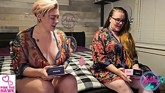 Ashley Ace Und Pinkthehawk Bewertung - Befriedigende Doppelte Freude
