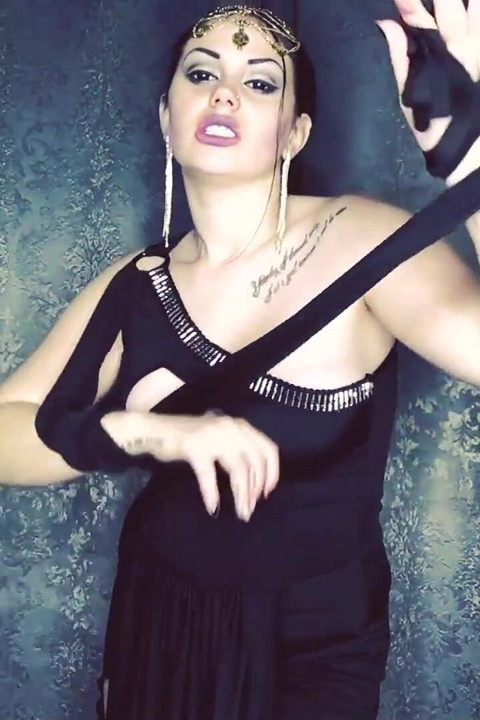 Best orgasm ever form dark goddess! End 1