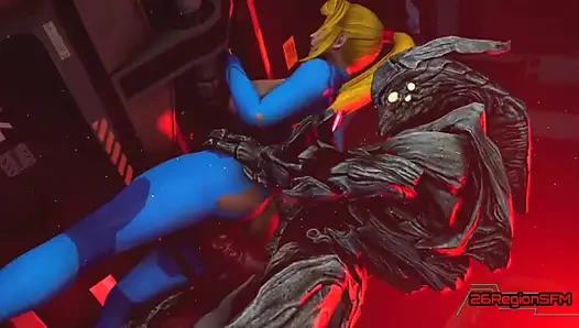 Samus Aran против космического пирата