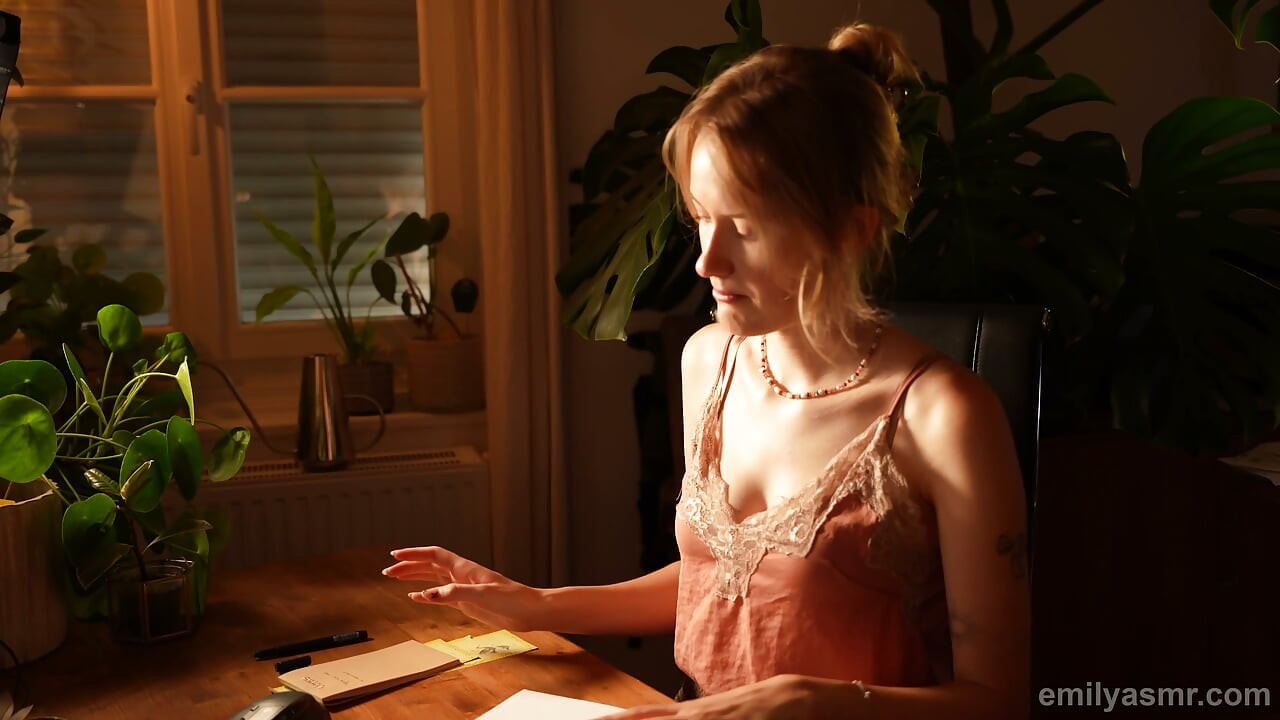 Horny Hotel Receptionist Upgrades More Than Your Room - ASMR Roleplay
