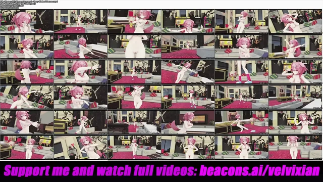 Korone Inugami - Sexy Naked Dance (3D HENTAI)
