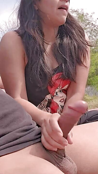 Outdoor amateur with real Mexican