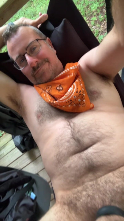Waiting for you in the sex sling