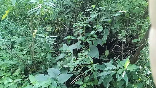 They fuck my ass in the forest