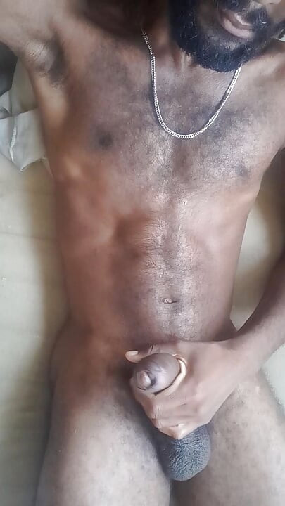 Chocolate daddy can't hold back his cumming no more.