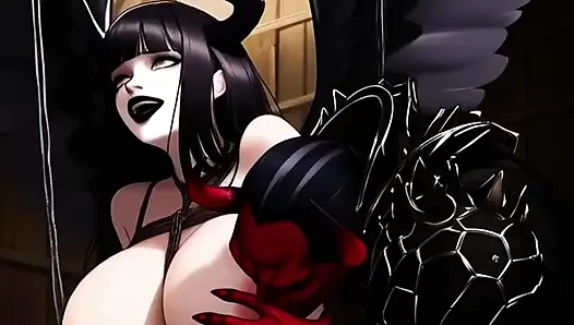 Angels and Demons Breastfeed Monsters