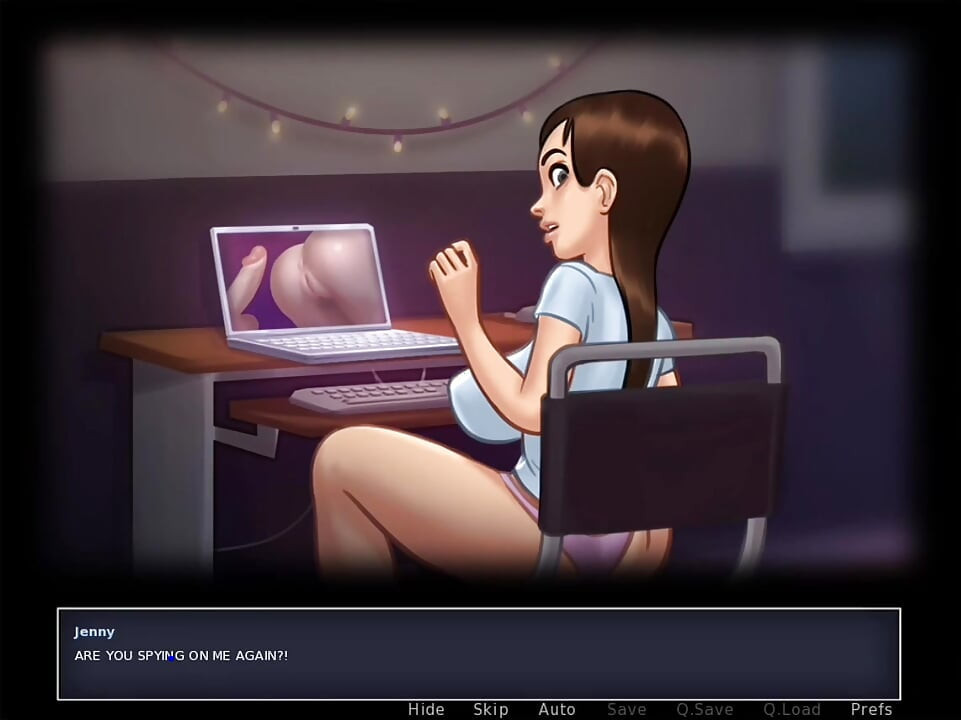 Jenny All Scenes Compliation - Summertime Saga