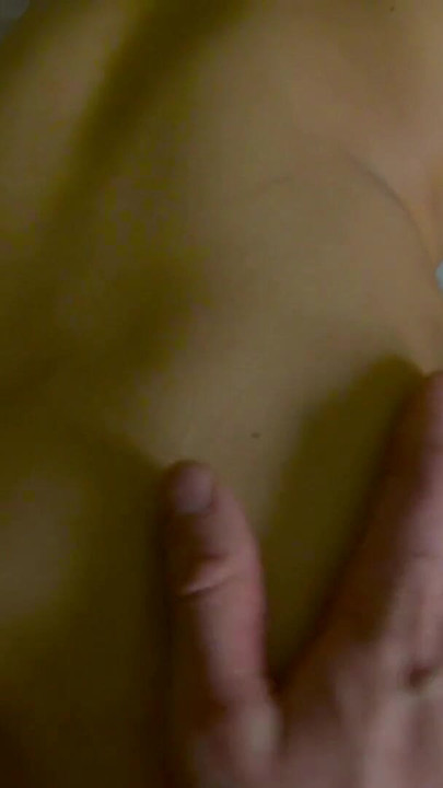 Must-see moment from "Cute brunette gets surprise visit from step brother and have hard sex on her bed"
