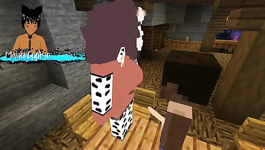 Minecraft Sexcraft The Jenny Mod  - Seeing what Cassie has to offer with her massive tits